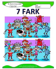 İki Resim Arasındaki Farkı Bul Etkinliği